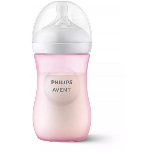 BOTTLE NAT 3.0  9OZ PINK PK1 - PHILIPS AVENT BOTTLES