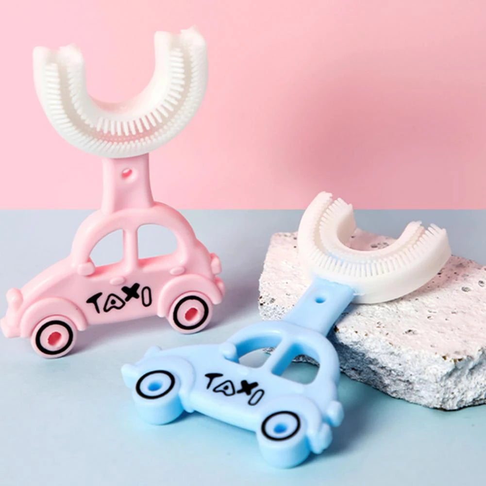 U-Shaped Cute Car Shape Toothbrush - ReVogue