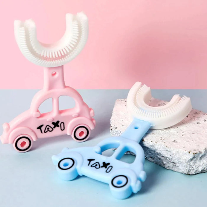 U-Shaped Cute Car Shape Toothbrush - ReVogue