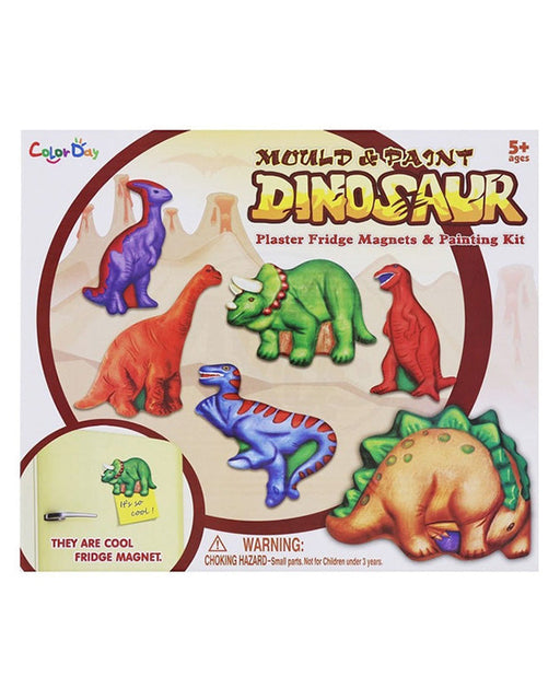 Mould & Paint - Dinosaur Fridge Magnets - Toys