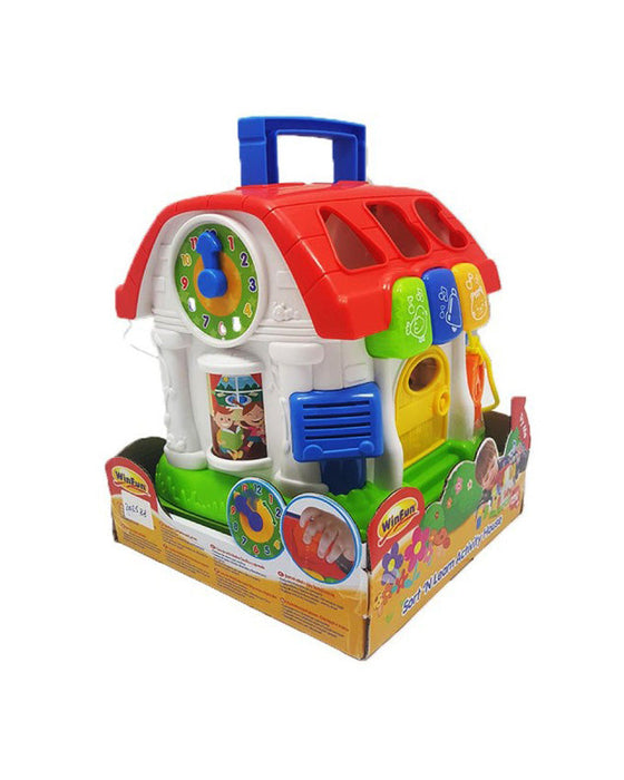 Winfun 772 Sort 'N Learn Activity House With Light & Sound - #N/A