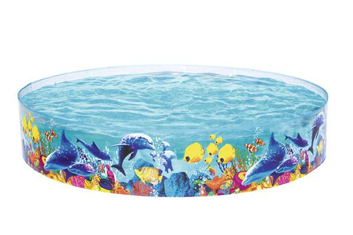 Bestway Fill 'N Fun Ocean Life Vinyl kids Play Pool - 8 ft