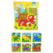 Dinosaur World Animals - Cubical Wooden Puzzle