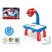 Spiderman Painting & Drawing Projector Table Set - 24 Patterns - #N/A