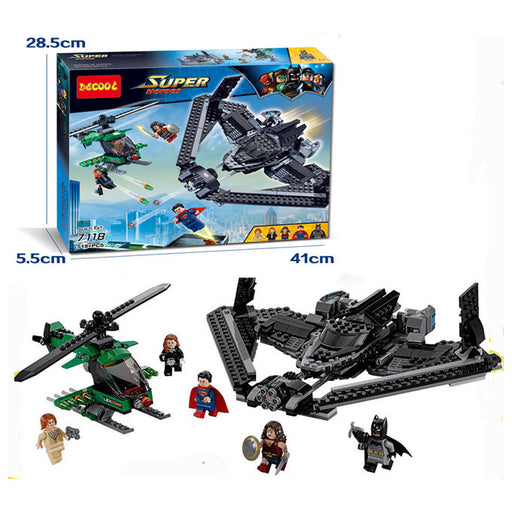 Heroes of Justice: Sky High Battle - Building Blocks - 7118 - Toddler Toys