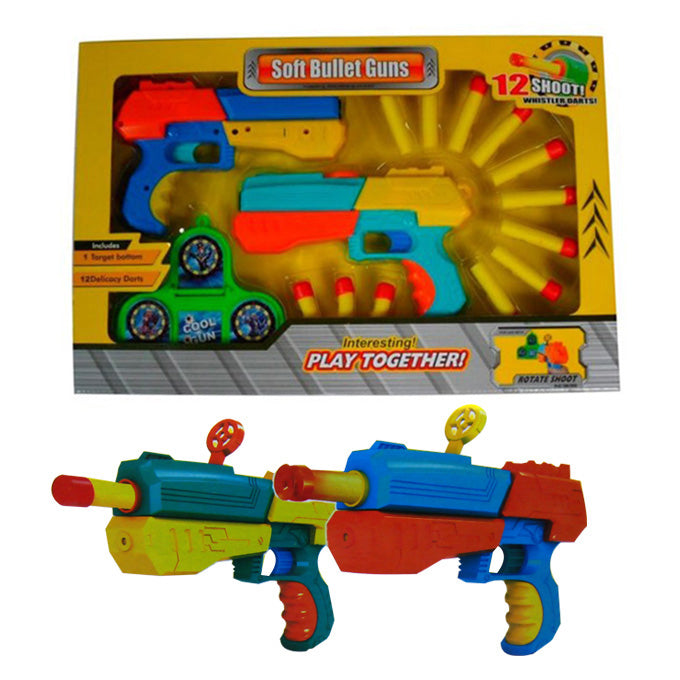 Future Kids - Soft Bullet Guns - 2 pcs set