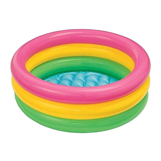 Intex - Intex Sunset Glow Ring Baby Pool (2 ft x 8.5 inches) - 57107 - Pools & Accessories