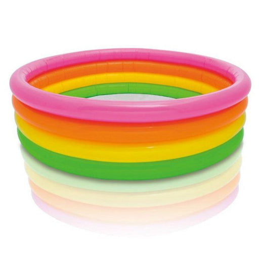 Intex - 3 Ring Sunset Glow Pool (66 x 18 inch) - 56441 - Pools & Accessories