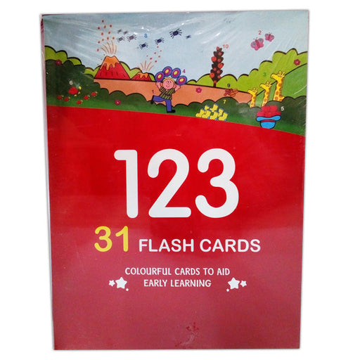 Numbers Learning 123 Flash Cards - 31 pcs - Learning