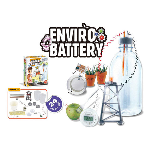 STEM Toys: Enviro Battery Science Experiment Kit - set