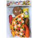 Fast Food -  Pizza &amp; Burger Cooking and Cutting Play Set - Toddler Toys