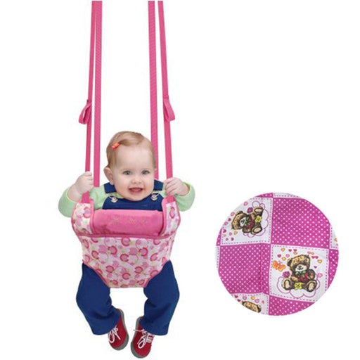 Baby Girl Exercise Doorway Bouncer Jumper - 30 kg support - Pink - Rockers,Bouncers & Swings