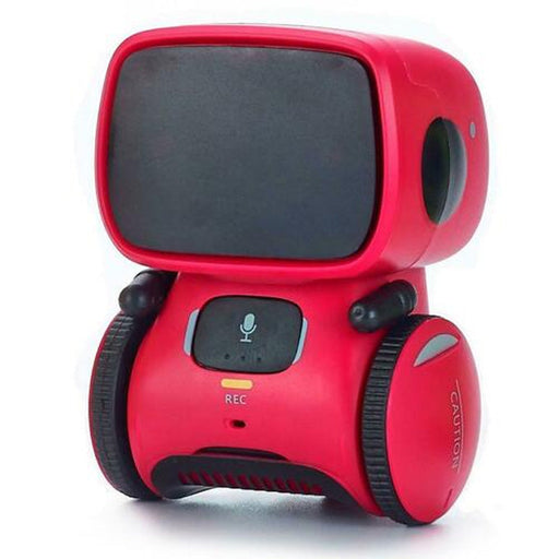 Smart AI - Voice Control and Touch Interactive Dancing Robot Toy - Red - Toy Sets