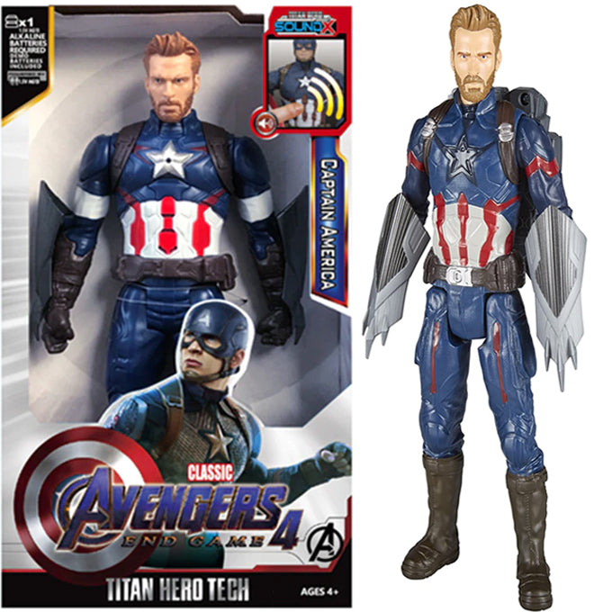 Avengers: Captain America Steven Rogers Action Figure - 11 inches - Toy Sets