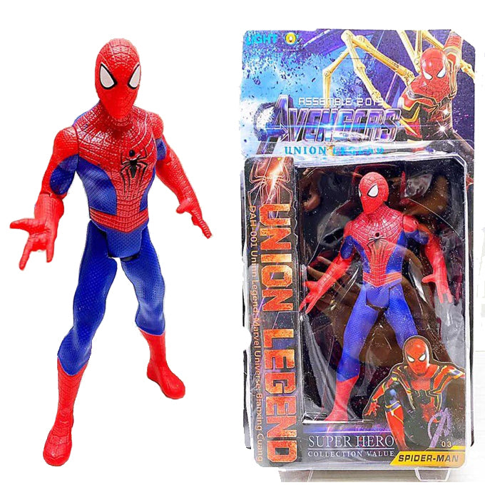 Avengers: Age Of Ultron -Spidermn Action Figure with Movable Arms and Legs - 7 inches - Toy Sets