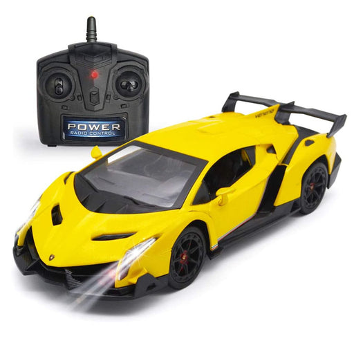 RC - Lamborghini Veneno - Yellow Door open function - Toy Sets