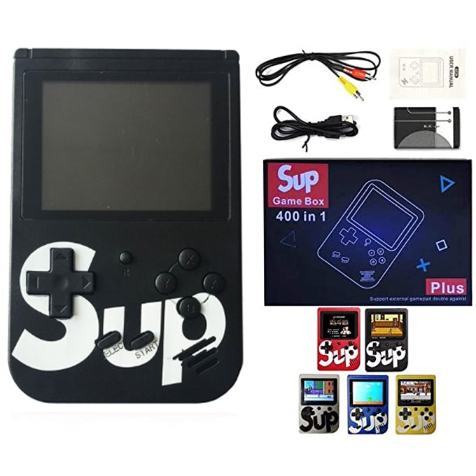 SUP 400 in 1 Games Retro Game Box Console Handheld Game PAD Gamebox - Black - Toy Sets