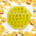 Push Pop Bubble Fidget Spinner Pop It Silicone Toy - 5 inches - Smiley Emoji Hexagon - Toddler Toys