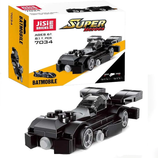 Batman Batmobile Car JISI Bricks Building Blocks - 7034 - Toy Sets