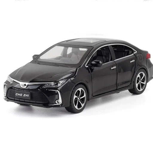 Toyota Corolla Altis Grande Die Cast Scale Model Car - 6 inches - Black - Toy Sets