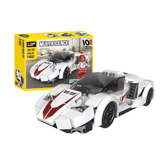 Thunder Racing Vehicle DECOOL Building blocks 10 in 1 set 209 Pcs - Toy Sets
