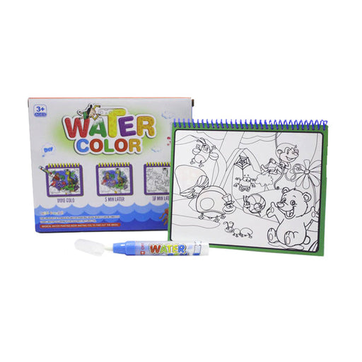 Magical Water Color Painting Book Zoo for Kids Educational Toy and Learning - Toy Sets