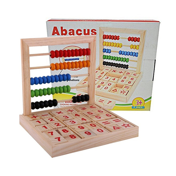 Abacus Study Blocks wooden - For kids - Toy Sets