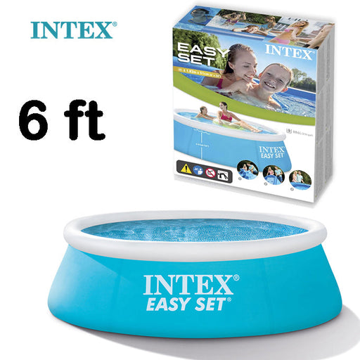 Intex 28101E Easy Set - 6 Feet x 20 Inches Pool - 6ft x 30ft - Blue - Toy Sets