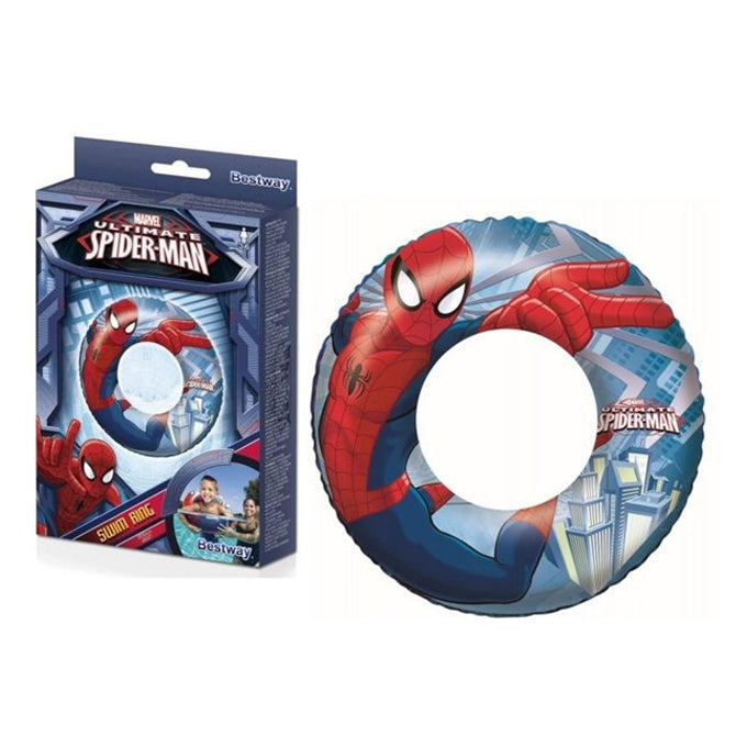 Bestway Spider-Man Swim Ring, 22 inch/56cm, 98003 - Toy Sets