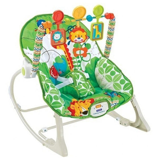 Fitch Baby: Infant to Toddler Bouncer Rocker - Green - Toy Sets