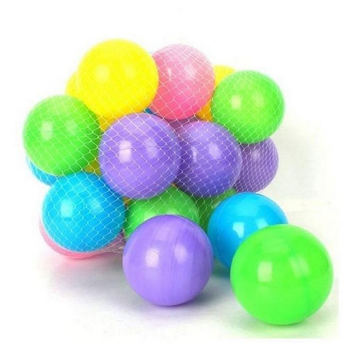 15 Soft Plastic Tent Balls Set For Kids - Multicolor - Toy Sets