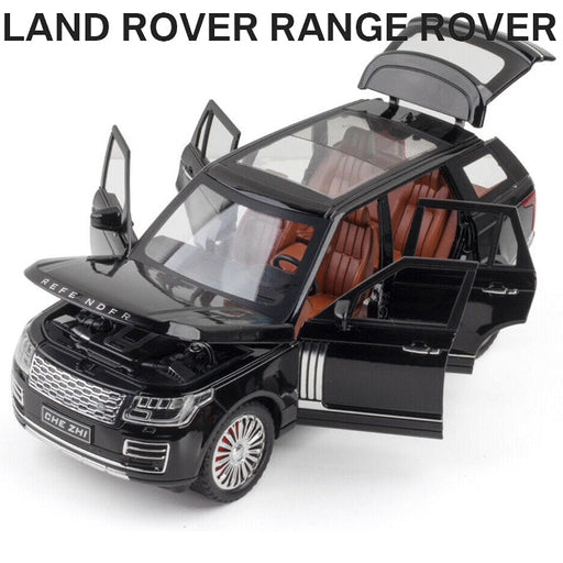 Big Range Rover - Vogue 1:24 XLG Die Cast Metal Model Cars Collectable Alloy Luxury Toy Car 8 inch Black Die-Cast - Toy Sets