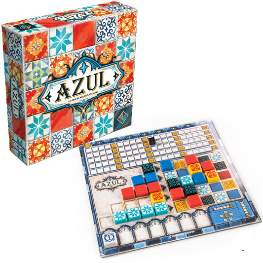 Azul Board Game | Strategy Board Game | Mosaic Tile Placement Game | Family Board Game for Adults and Kids | Ages 8 and up | 2 to 4 Players | Average Playtime 30-45 Minutes - Toy Sets