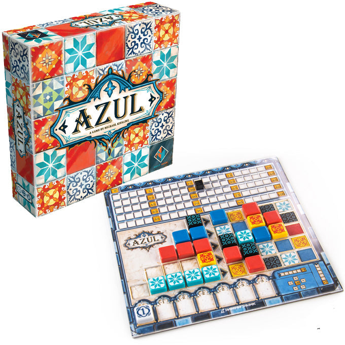 Azul Board Game | Strategy Board Game | Mosaic Tile Placement Game | Family Board Game for Adults and Kids | Ages 8 and up | 2 to 4 Players | Average Playtime 30-45 Minutes - Toy Sets