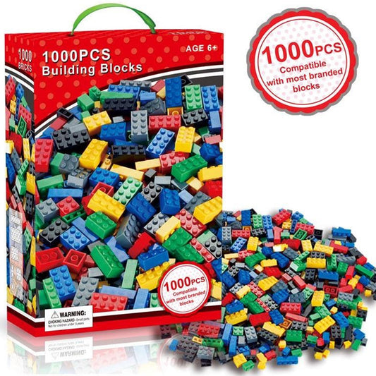 Classic Building Blocks Bricks Set for Kids - 1000 pcs box - Toy Sets