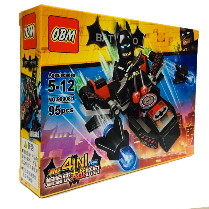 Batman Bat hero with air carft Building Block 99908-1 - Toy Sets