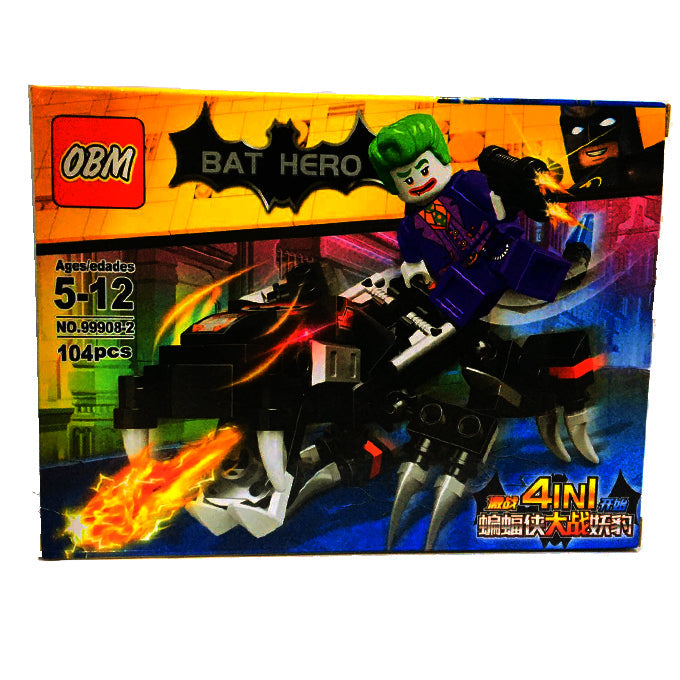 Batman Bat hero with Joker Building Block 99908-2 - Toy Sets