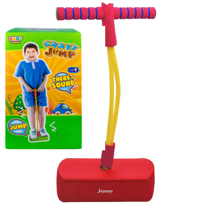 Baby Dream Foam Pogo Stick Bungee Jumper for Kids/Adults Indoor/Outdoor Toys, Foam Bouncing Toy for Kids Age 3 and up, Squeaky Sounds Gift for Boys and Girls Supports up to 40 Kg - Toy Sets