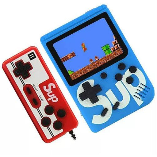 SUP - 2 Player Video Game 400 in 1 Portable Handheld Gaming Console - Blue - Toy Sets