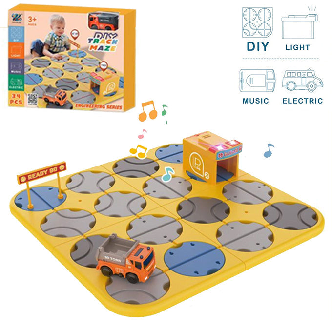 DIY Track Maze Engineering Series - Educational Toy For Kids - Toy Sets