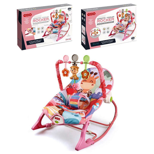 Infant To Toddler 2 in 1 Bay Rocker - Pink - Toy Sets