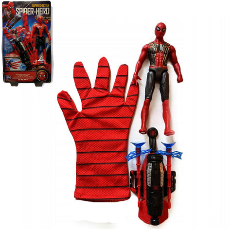 Spiderman Web Dart Shooter Glove with Action Figure Spiderman Toy - Toy Sets