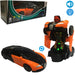 Transformer Bugatti Robot Car - Light &amp; Music - Orange - Toy Sets