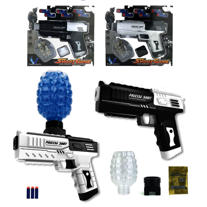 Precise Shot 2 in 1 Toy Gun - Nerf Gun &amp; Bubble Gun - Multi Color - Toy Sets