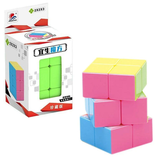 Abstract Rubik's Cube 2x2x3 - Mental Challenge Magic Cube Special For Kids - Toy Sets