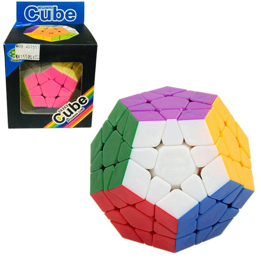 Mega Mind Rubik's Cube 12 Sides Multi Dimensional Mental Challenge Magic Cube Special For Kids - Toy Sets