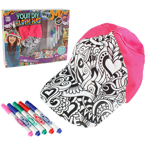 Your DIY Painting Cloth Hat 3 Different Colors - Painted Hat Cap Pink - Toy Sets