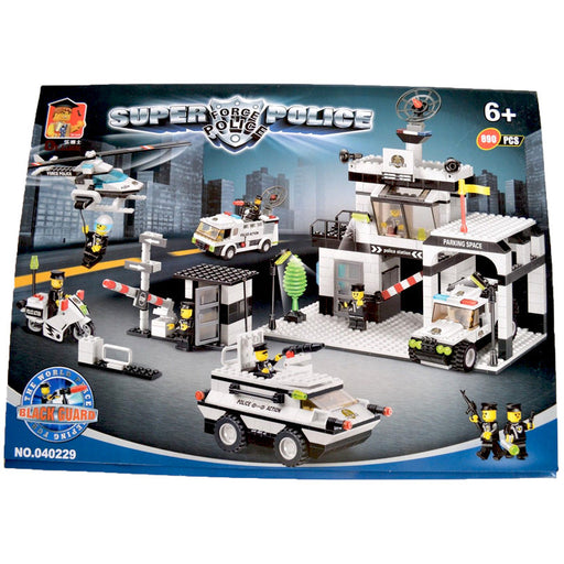 Super Police Set Building Blocks - Car