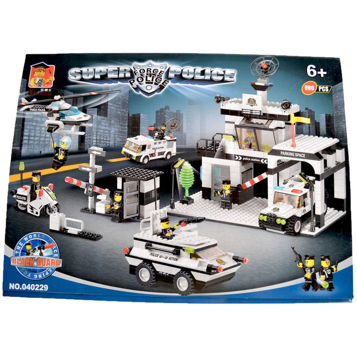 Super Police Set Building Blocks - Car