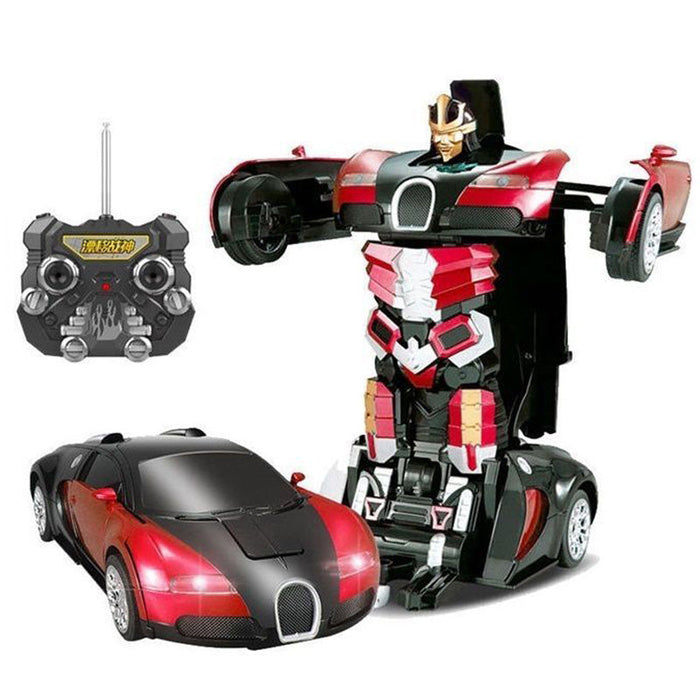 RC Transformer - Bugatti (Red) Large - Toys